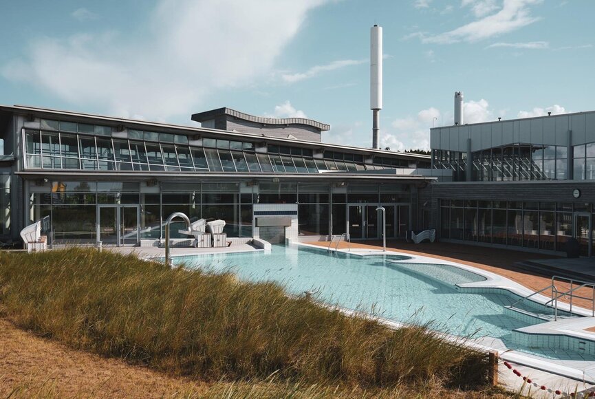 Außenbecken der Dünen-Therme