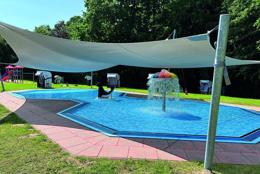 Kinderbecken im Tönninger Freibad