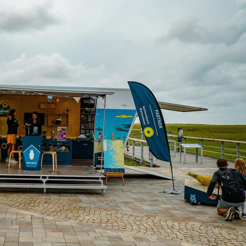 Stand vom Nationalpark Wattenmeer beim HEADI Festival