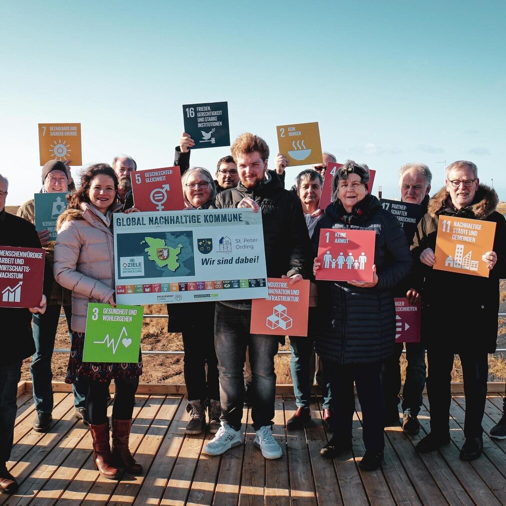 Pressefoto: St. Peter-Ording als Global Nachhaltige Kommune