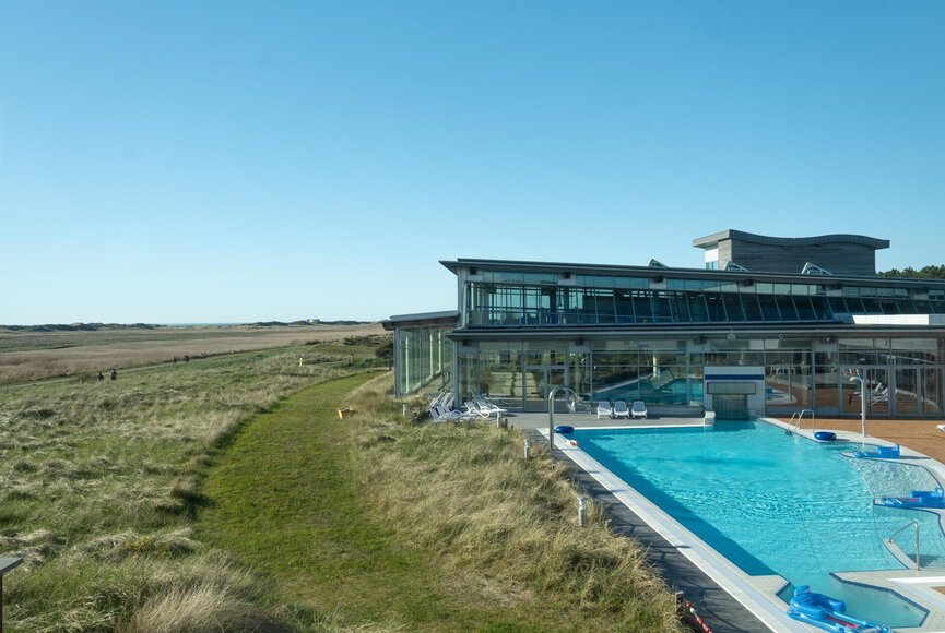 Außenbecken der Dünen-Therme