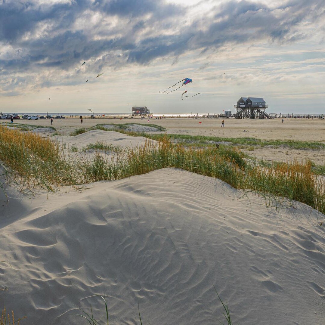 Dünenlandschaft am Ordinger Strand