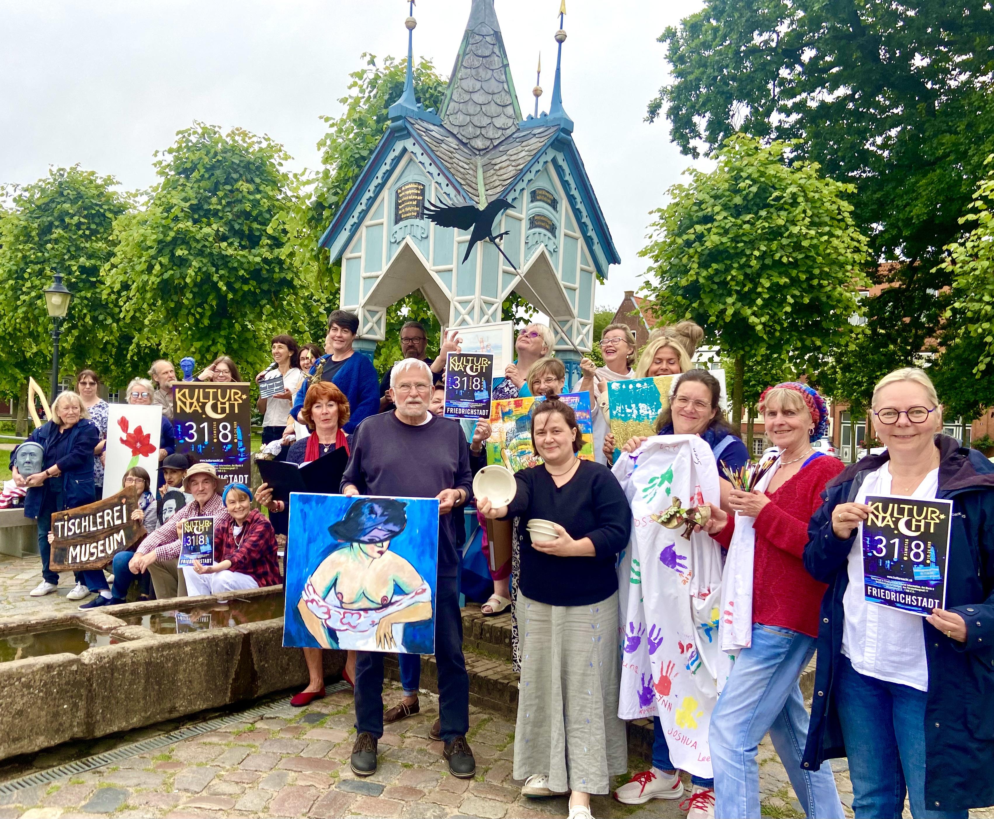 Gruppenbild Kulturnacht Friedrichstadt